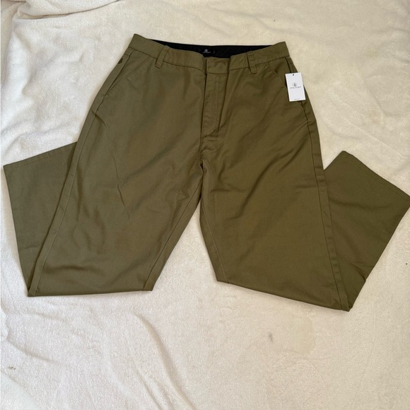 Khaki Green Volcom Pants NWT - Picture 1 of 3